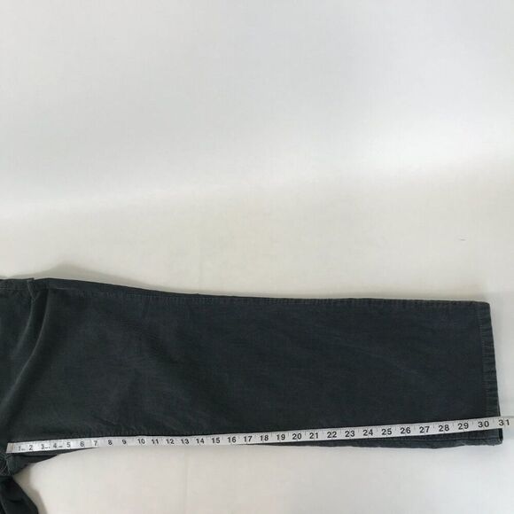 Eddie Bauer Boyfriend Fit Corduroy Pants Women's Plus Size 16 Gray Relaxed Leg - Picture 9 of 13